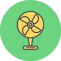 icono de vector de ventilador