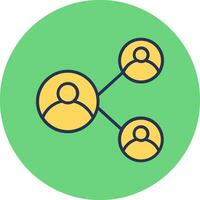 Networking Vector Icon
