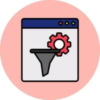 Web Maintenance Vector Icon