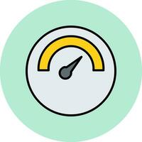 Speed meter Vector Icon