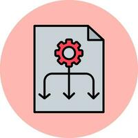 Workflow Vector Icon