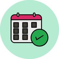 Calendar Vector Icon