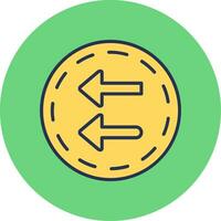 Fast Backward Vector Icon