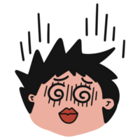 nauseated  face expression png