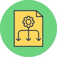 Workflow Vector Icon