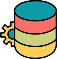 Data Warehouse Vector Icon