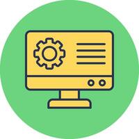 software desarrollo vector icono
