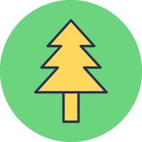 Pine tree Vector Icon