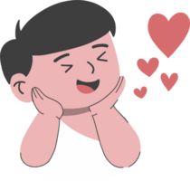 schattig Cupido liefde Valentijn illustratie png