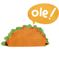 taco's ole illustratie png