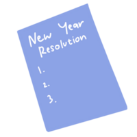 New Year resolution png