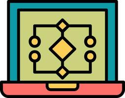 Data Model Vector Icon