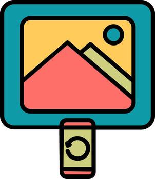 Image Processing Vector Icon