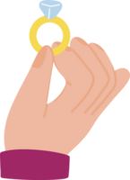 anillo para enamorado día png