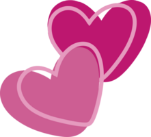 love shaped valentine day png