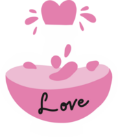 Love potion for valentine day png