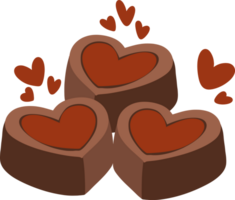 chocolate para enamorado día png