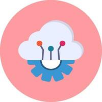 Cloud Computing Vector Icon