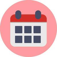 icono de vector de calendario