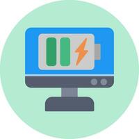 Computer Screen Vector Icon