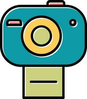 Photo Camera Vector Icon