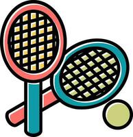 icono de vector de tenis