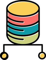 Data Server Vector Icon