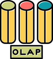 olap vector icono