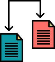 File Sharing Vector Icon
