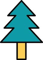 Pine tree Vector Icon