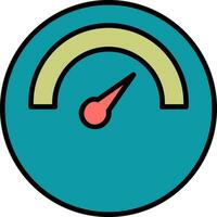 Speed meter Vector Icon