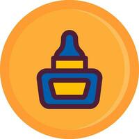 Liquid glue Line Filled Icon vector