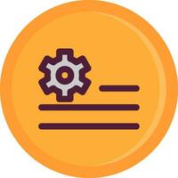 Deploy rules Line Filled Icon vector