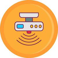 Motion sensor Line Filled Icon vector