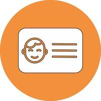 Business Card Vector Icon