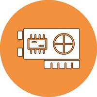 Graphics Card Vector Icon