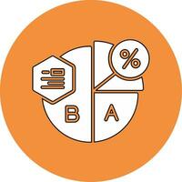 Pie Chart Vector Icon