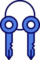 Surrogate Key Vector Icon