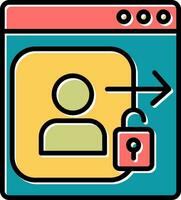 Log In Vector Icon