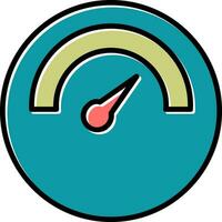 Speed meter Vector Icon