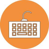 Computer Keyboard Vector Icon