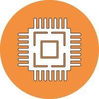 Processor Vector Icon