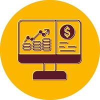 Stock Market Vector Icon