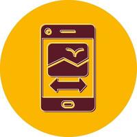 Profile Swipe Vector Icon