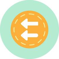 Fast Backward Vector Icon