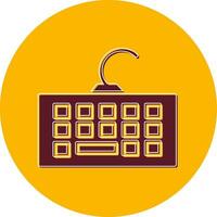 Computer Keyboard Vector Icon