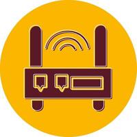 Wifi Router Vector Icon