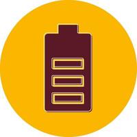 Battery Charged Vector Icon