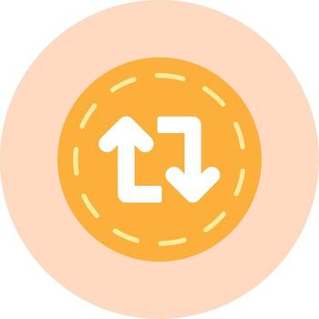icono de vector de bucle