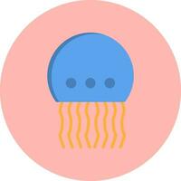 Jellyfish Vector Icon